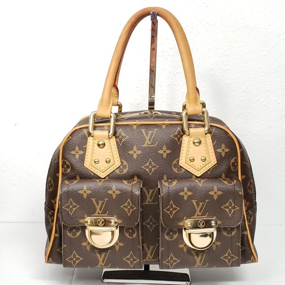 Louis Vuitton Manhattan PM Monogram Handbag 473-101025 - Picture 1 of 16